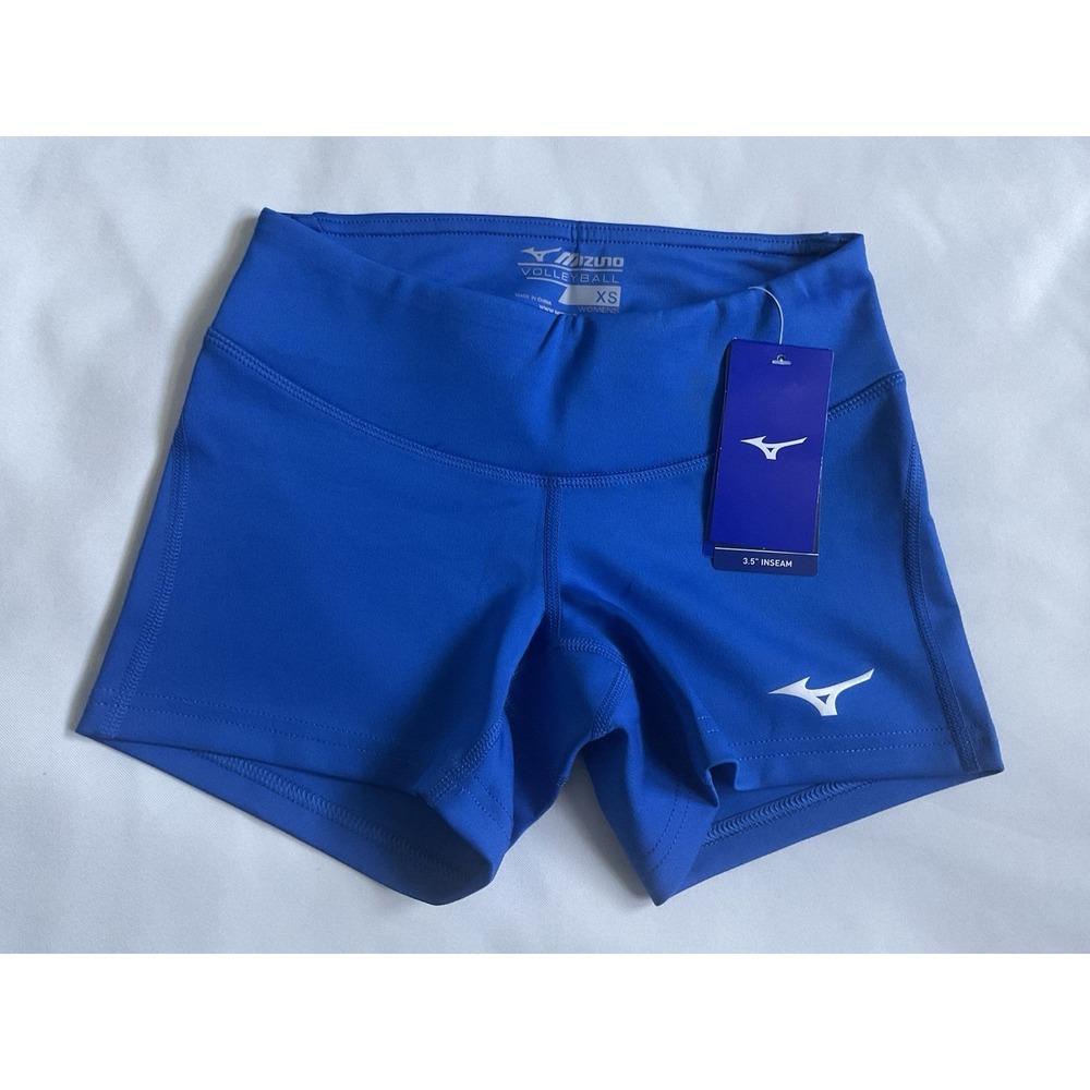 Mizuno Victory 3.5" Inseam Volleyball Short Women's Size XS Blue 440656